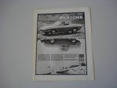 advertising Pubblicità 1966 FIAT 850 CL BERTONE 