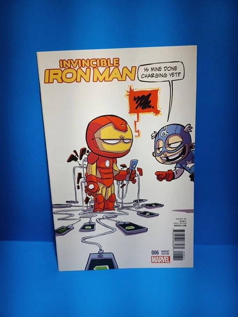 Invincible Iron Man #6 Skottie Young Variant Marvel Comics (A1)