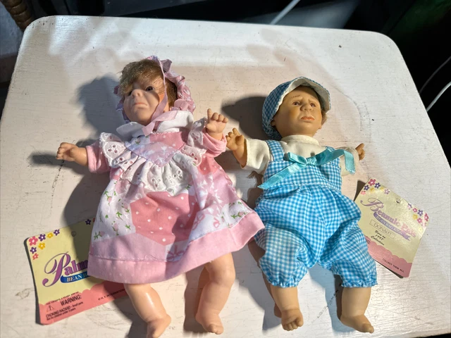 Palm Pals Series 2 pouting Kids Bean Bag Dolls By GIGO. Donald 96169 W/tag 8”