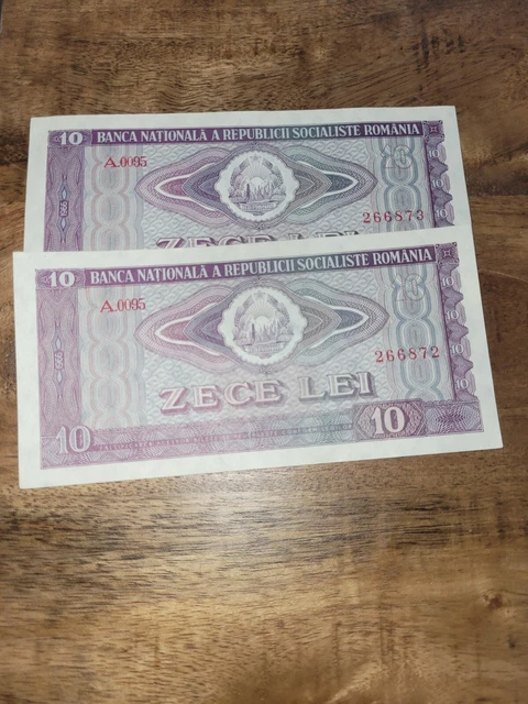 Banknote, Romania, 10 Lei, 1966