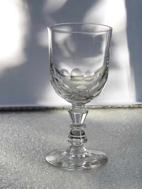Ancien Verre A Vin Table En Cristal Taille De Baccarat Saint Louis Cristal Glass