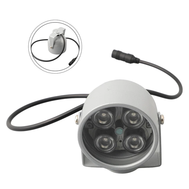 Wide Angle Illumination Enhancing Fill Light 12V Infrared LED 4 Lamp Beads