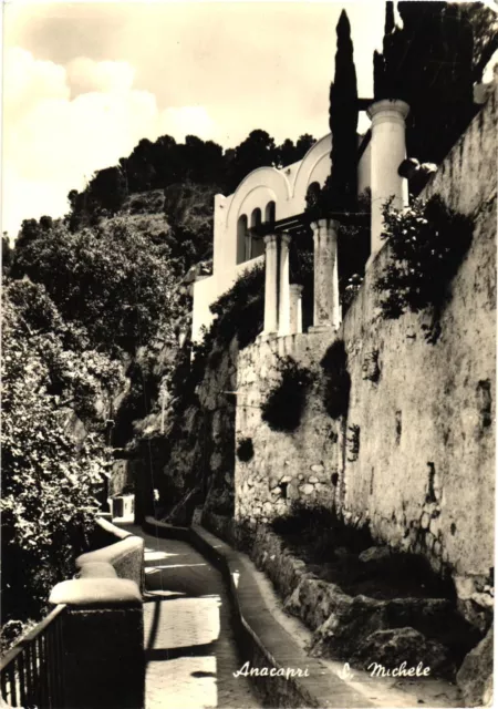 Capri Italy Villa San Michele Postcard