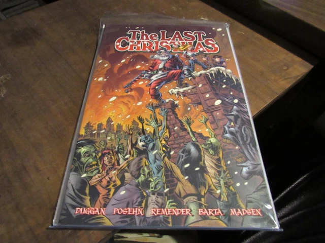 The Last Christmas Image HORROR Bloody Graphic Novel TPB War with Santa Comic