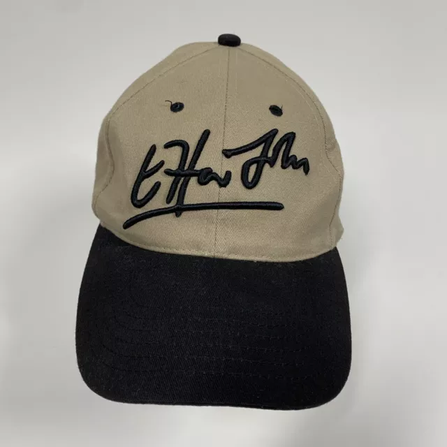 Elton John Solo Tour Embroidered Beige Baseball Cap Hat