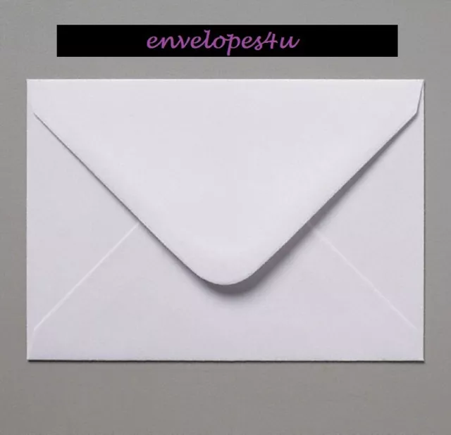 C5 152 x 216mm (Small) White Envelopes for A5 Cards 100gsm Craft FREE P&P !!!