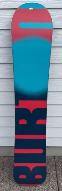 2017 NWOT BURTON MENS PROCESS Flying V SNOWBOARD 155cm 3D Disc twin flex $440