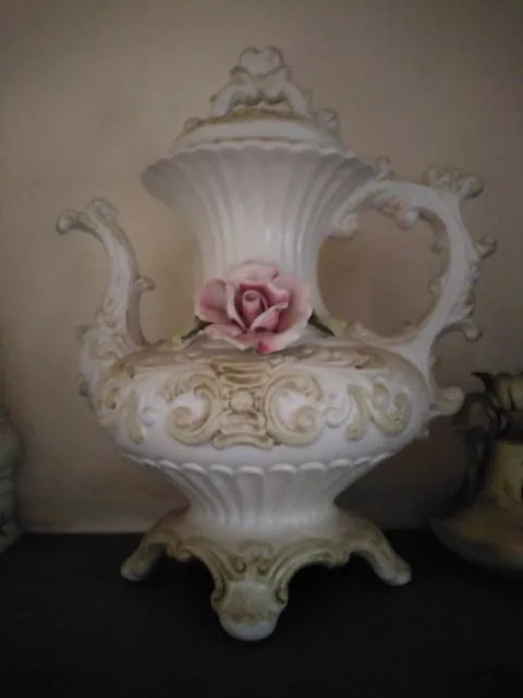 Capodimonte teapot 1930s 2