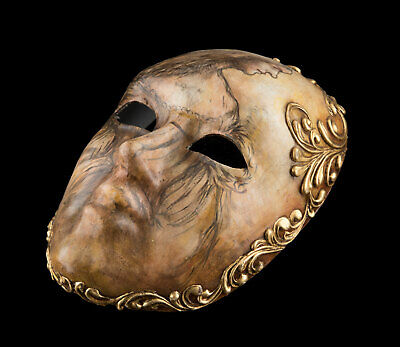 Mask from Venice Volto Face Woman Adele Paper Mache Creation Handmade 22589 3