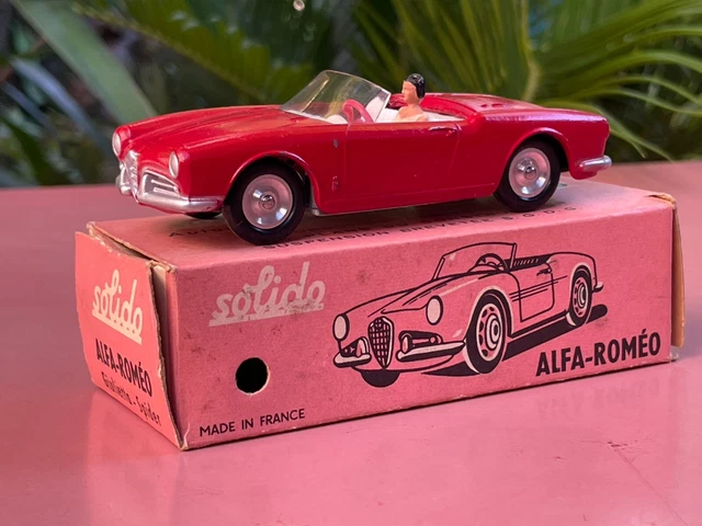 Modèle Réduit SOLIDO Alfa Romeo Giulietta Spider 1959 - Série 100 | Occasion