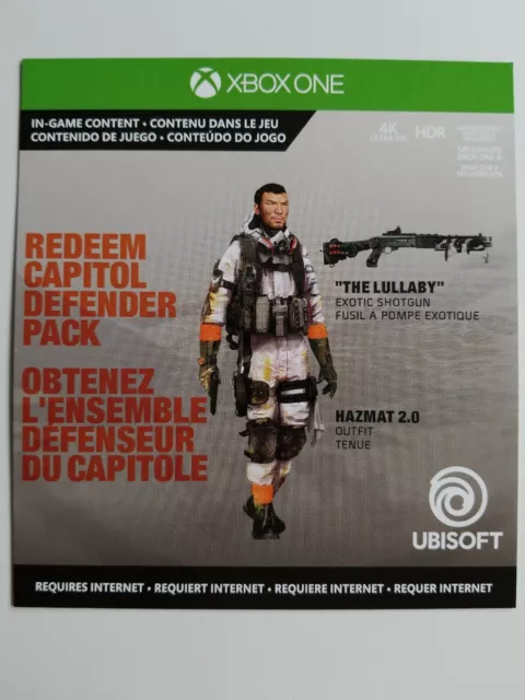 The Division 2 Preorder Bonus XBOX ONE