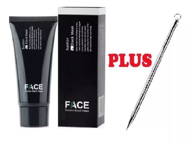 Blackhead acné Remover Máscara Facial 50ml + espinilla profesional herramienta