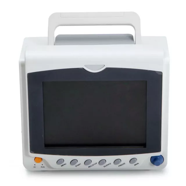 CMS6000C ICU Patient Monitor ECG NIBP SPO2 RESP TEMP PR Vital Signs Monitor 8'' 2