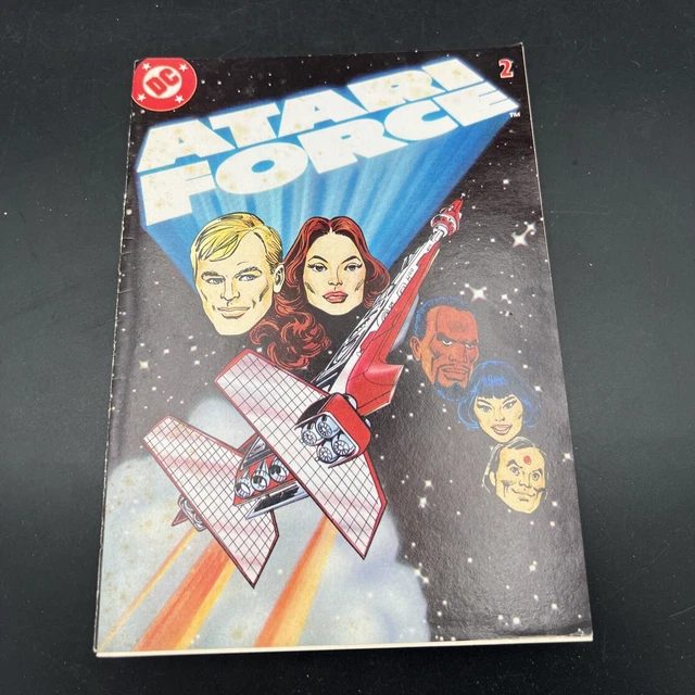 DC Atari Force Volume 1 Number 2 Mini Comic Promo 1982 Vintage 7”x5” Warner