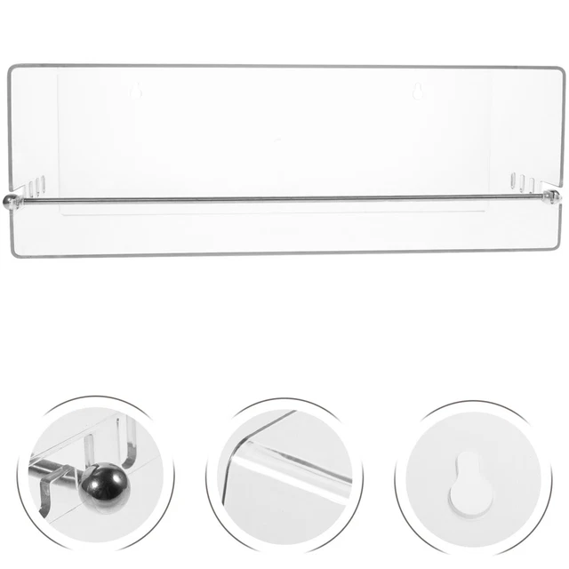 Soporte de cinta de plástico transparente soporte de cinta soporte de cinta material organizador