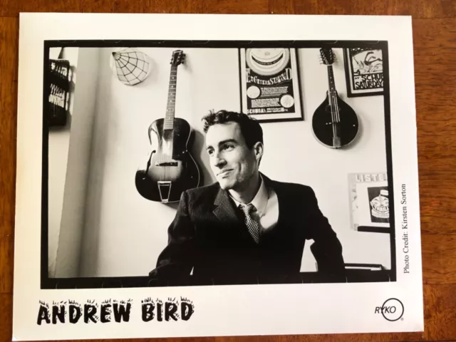 Musician Andrew Bird Rare 10x8 Vintage Press Photo