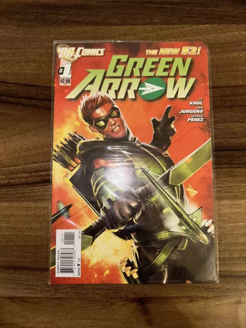 Green Arrow #1 (Dc, 2011)  J.t. Krul!  New 52!