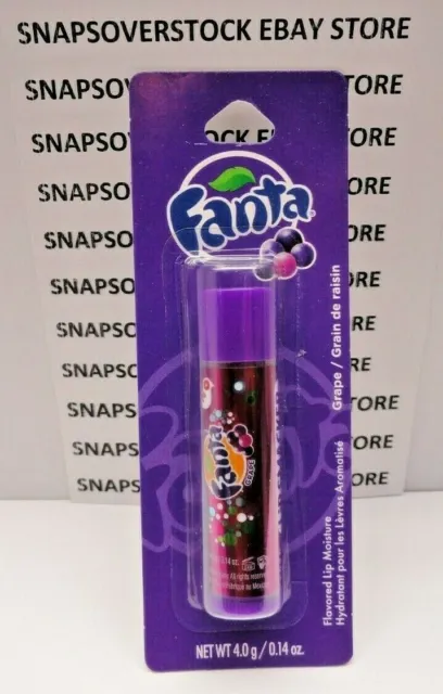 Fanta Grape Flavored Lip Balm 0.14 Oz. Single Tube, Brand New W/ Free Shipping