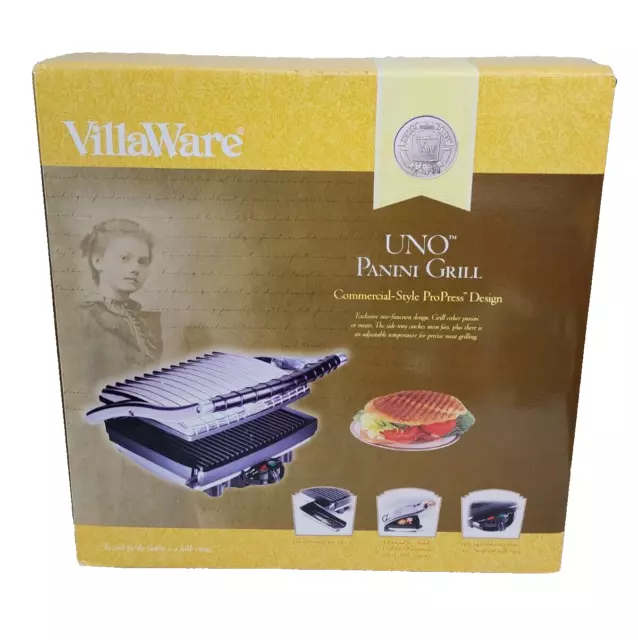 Villaware deals panini grill