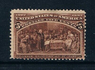 États-unis - 1893 - 5 ¢ Colombienne Expo Édition - Sc 234 - Excellent État E7