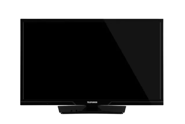 Telefunken TE24555S27YXD TV 61 cm (24 ») HD Noir 220 cd/m²