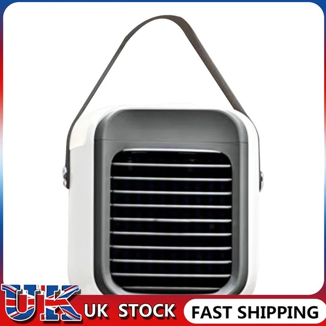 ❀ Personal Air Cooler Air Conditioner Desk Cooling Fan with 7 Color Night Lights