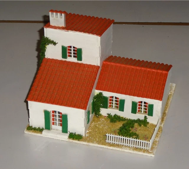 MKD HO MAQUETTE maisons jumelées de la collection de village d'Alain