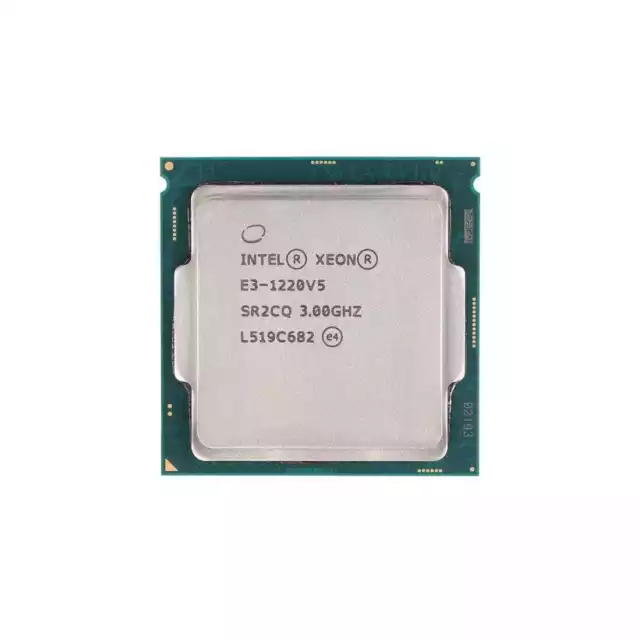 SR2CQ - Processore Intel Xeon E3-1220 V5 quad core 8 MB cache CPU 3,0 GHz