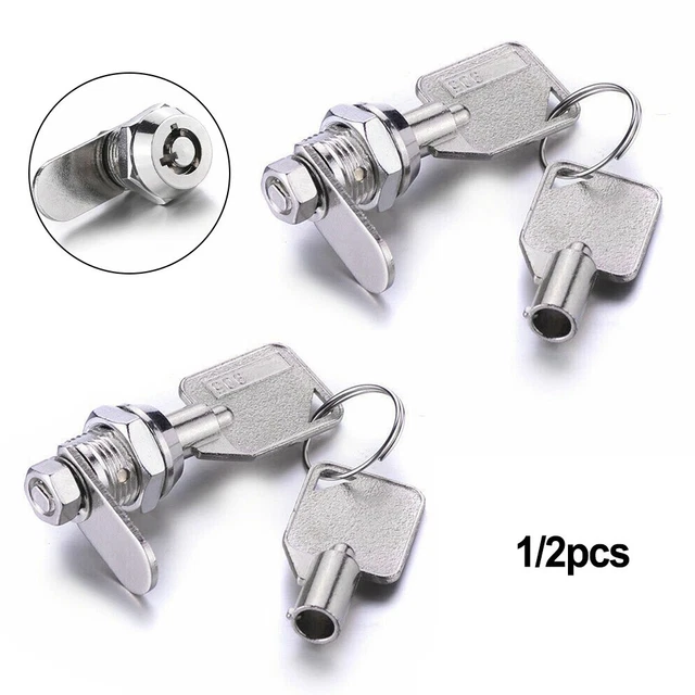 1/2 confezione armadio cassetta postale cassetto RV door-locker chiusura uniforme cilindro cam