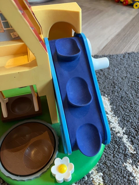 Peppa Pig Weebles Wind & Wobble Playhouse – Casa Giocattolo Con Rampe E Altalena, Regalo Per Bambini 18 Mesi+