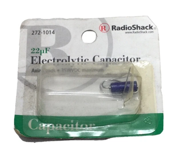 RadioShack 22uF Electrolytic Capacitor #272-1014