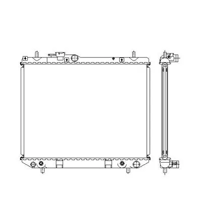 NRF Kühler, Motorkühlung  für DAIHATSU