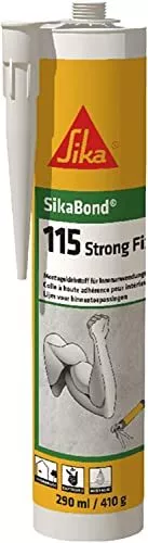 Sika - SikaBond-115 Strong Fix Blanc - Adhésif à prise rapide à haute résista...