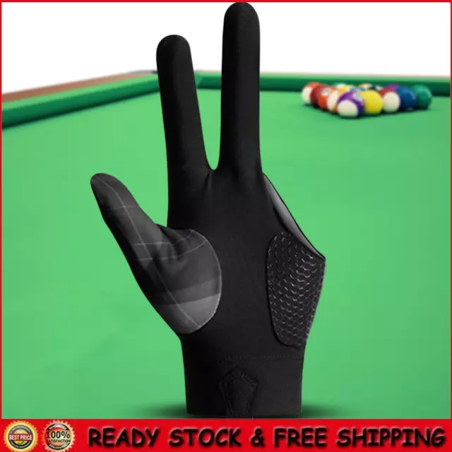 Full-Finger Billiards Gloves Left/Right Hand Billiard Pool Gloves for Men Women