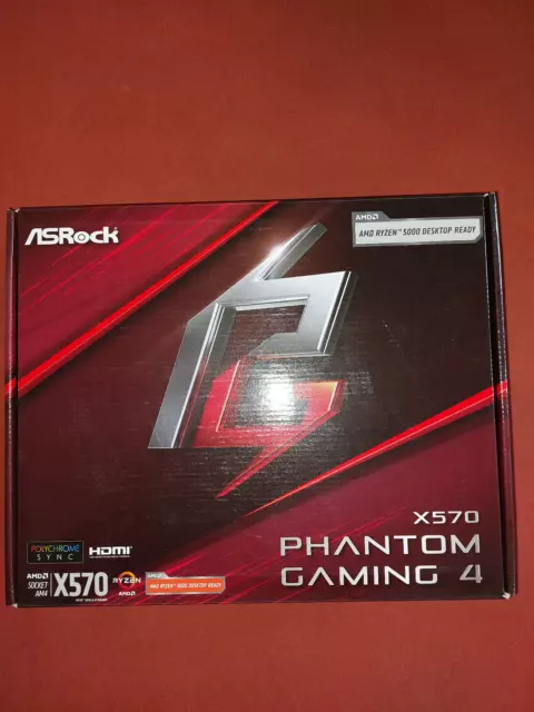 X570 Phantom Gaming 4 Mainboard (wie neu)