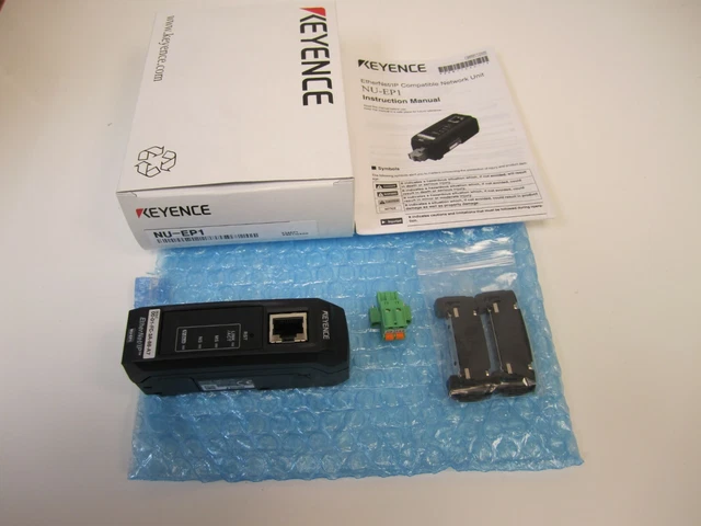 KEYENCE NU-EP1 ETHERNET/IP Communication Module for sensor amplifiers ...