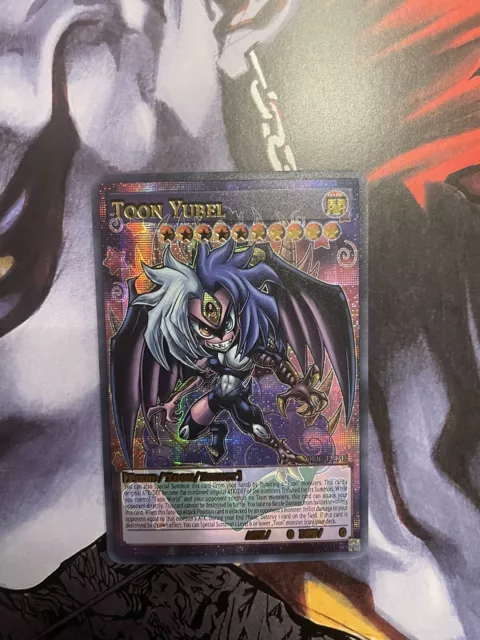 Orica Toon Yubel Secret Rare Yugioh inspired CUSTOM CARD