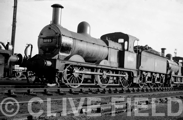RAILWAY B/W Negative 6x9 cm LMS 58165 Toton. £3.99 - PicClick UK