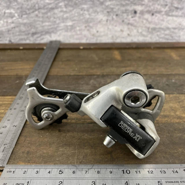 DESVIADOR TRASERO VINTAGE Shimano Deore XT RD-M730 jaula larga