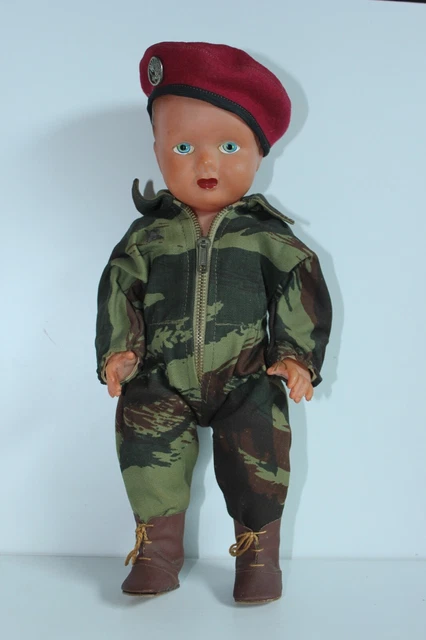 Poupée Petitcollin Celluloïd - Bébé Garçon 58 Cm - époque XXème, Bel état D'origine
