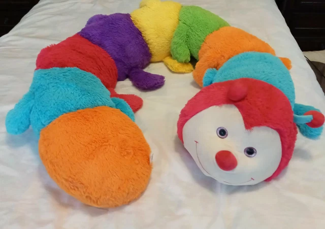 HUG LUV Plush Colorful Caterpillar 80 Long Gigantic Stuffed