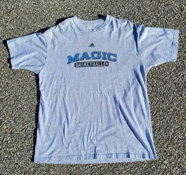 Adidas Men's NBA ORLANDO MAGIC Grey T-Shirt Size M