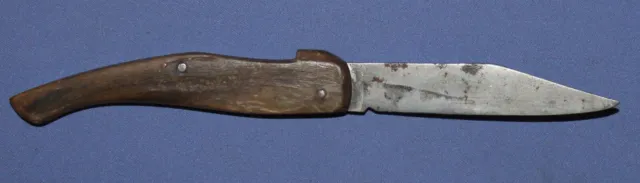 Vintage hand made pocket folding knife