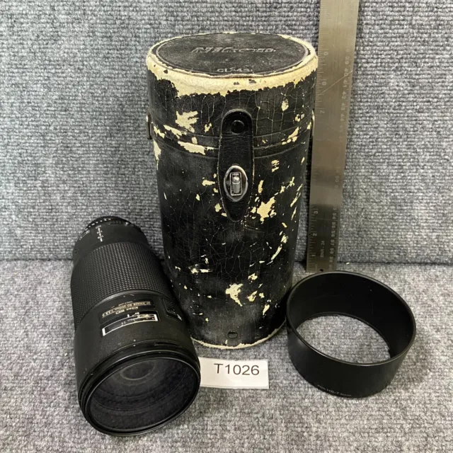 Nikon Zoom NIKKOR AF 80-200mm F/2.8 D ED AF Lens from Japan with Case