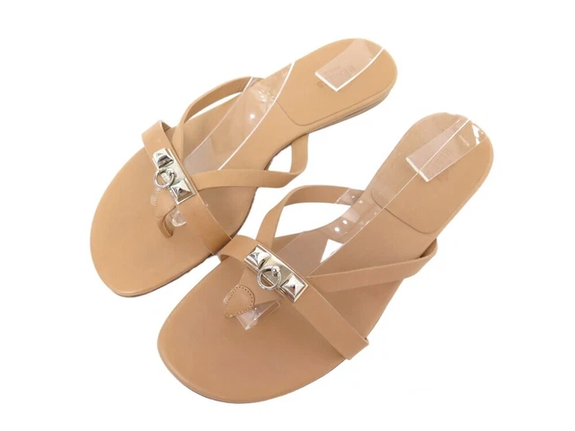 Sandale hermes marron cheap
