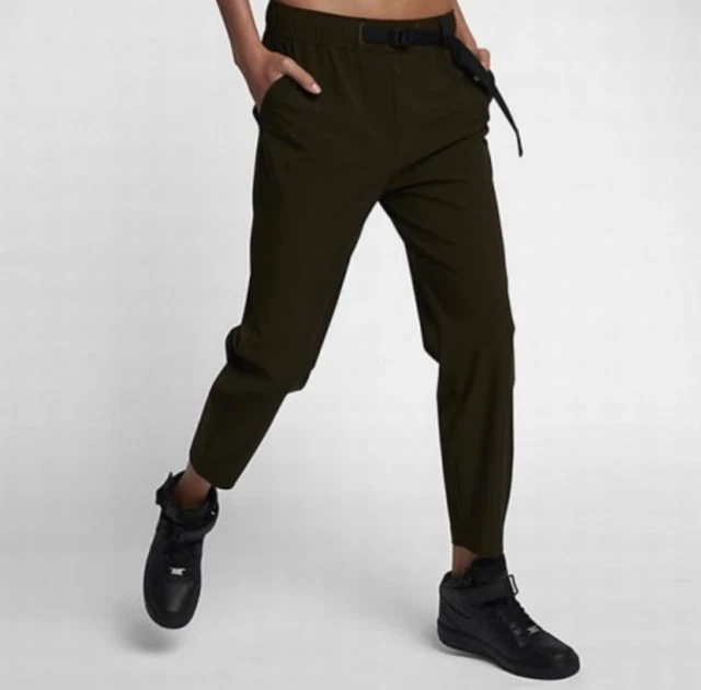 NIKE NIKELAB ESSENTIALS Woven Women's Pants 889882-347 Cargo Green