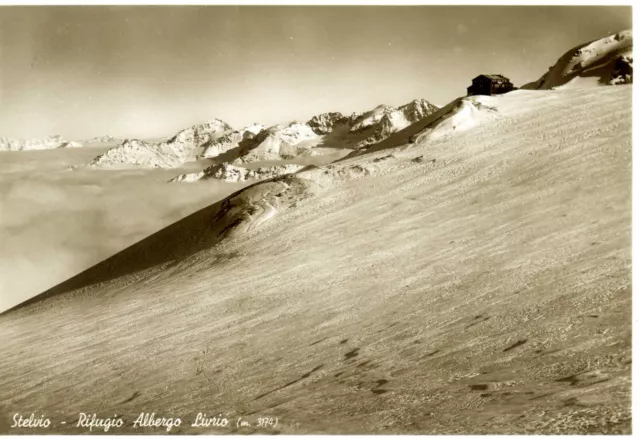 BOLZANO. Rifugio Albergo LIVRIO allo STELVIO. Non vg. anni '40.