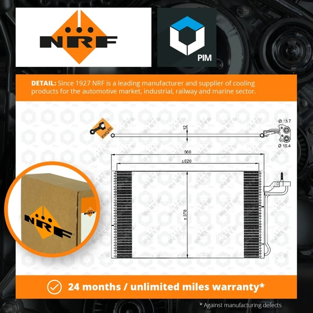 Condensatore aria adatto per VOLVO C30 533 2.5 06-13 condizionamento CA senza prezzo di riserva 31292021