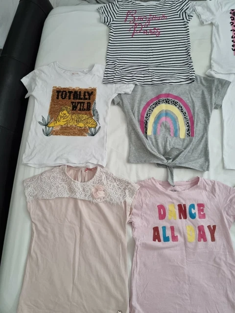 Girl's Age 8 Summer Clothes Bundle Leggings Shorts Tops Playsuit Dress Jumper 9