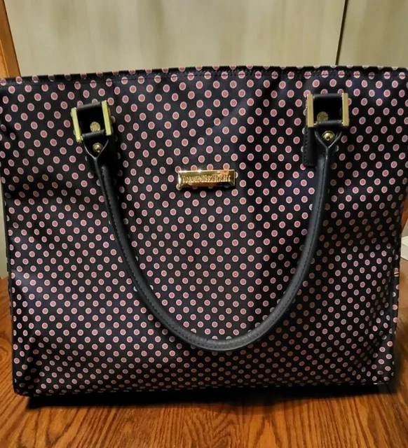 Isaac Mizrahi Tote With Trolly Sleeve